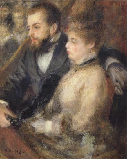 Pierre Renoir Box at the Theatre oil painting picture